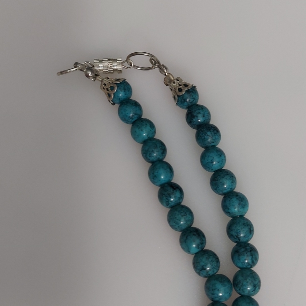 Mix with large orange beads necklace - Picture 10 of 13